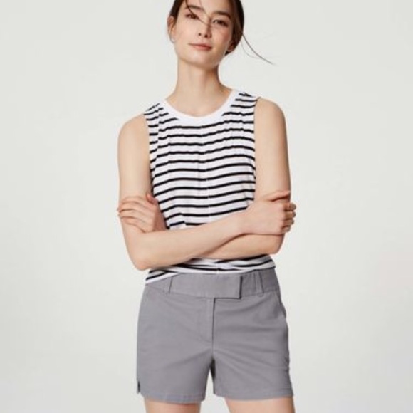 LOFT Classic Shorts with 4” inseam - Picture 2 of 3